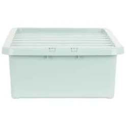 B&M Under Bed Storage Box 32L - Sage -Cheap Warm House Furnish Store 377040 under bed storage box 32l sage 2