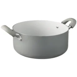 George Wilkinson Non-Stick Stock Pot 24cm - Grey -Cheap Warm House Furnish Store 377174 24 cm stockpot 5