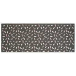 B&M Printed Runner 57 X 150cm - Grey Dash