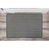 B&M Loop Washable Doormat 50 X 75cm - Grey Stripe