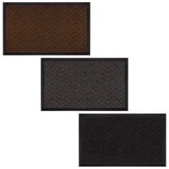 B&M Ultimate Trap Mat 45 X 75cm - Black -Cheap Warm House Furnish Store 379124 durable ultimate sculpted trap mat 45x75cm main