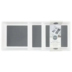 Simply Everyday Non-Slip Cutlery Tray - Grey
