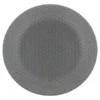 B&M Grey Embossed Dinner Plate 10.5"