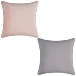 Supersoft Velvet Cushion Covers 2pk - Blush -Cheap Warm House Furnish Store 380355 380356 velvet cushion covers group 2