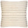 B&M Alaska Faux Fur Cushion - Cream