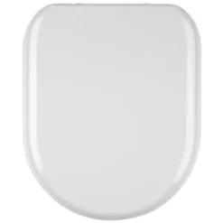Beldray D Shaped Toilet Seat - White -Cheap Warm House Furnish Store 383096 beldray d shaped toilet seat