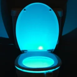 B&M Multicoloured Toilet Night Light -Cheap Warm House Furnish Store 383097 toilet night light 8