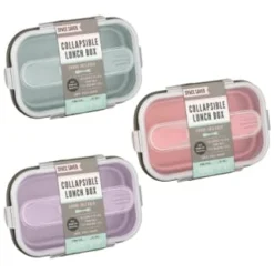 B&M Collapsible Lunch Box - Sage 10 B&M Collapsible Lunch Box - Sage -Cheap Warm House Furnish Store 383522 collapsible lunch box group