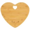 B&M Heart Slogan Chopping Board