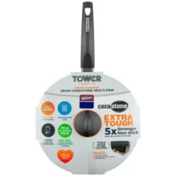 Tower Cerastone Multi-Pan 28cm -Cheap Warm House Furnish Store 383608 28cm cerastone multi pan