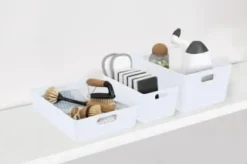 Soho Storage Tub 10 X 30 X 10cm - White -Cheap Warm House Furnish Store 384310 384319 384402 soho box white group