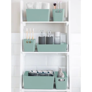 Soho Storage Tray 6 X 25.5 X 17cm - Sage 2 Soho Storage Tray 6 X 25.5 X 17cm - Sage - Image 2