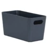 Soho Storage Tub 10 X 30 X 10cm - Graphite