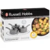 Russell Hobbs Russel Hobbs Metallic Marble Pan Set 3pc