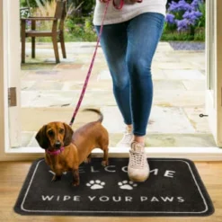 B&M Washable Pet Doormat - Wipe Your Paws -Cheap Warm House Furnish Store 385004 pet washable doormat 4