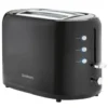 Goodmans Plastic 2 Slice Toaster - Black