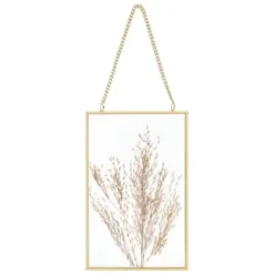 B&M Hanging Frame With Pressed Flowers