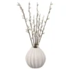 B&M Pussy Willow In White Vase