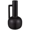 B&M Black Ceramic Vase