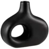 B&M Matte Black Vase