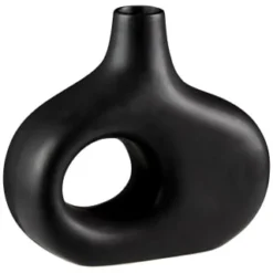 B&M Matte Black Vase