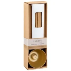 B&M Escape Incense Sticks & Holder - Mandarin, Lemon, Pink Grapefruit