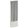 Tapered Candles 8pk - Grey