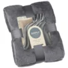 Simply Everyday Super Soft Throw - Grey