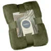Simply Everyday Super Soft Throw - Green