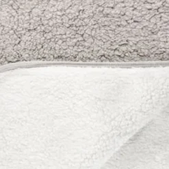 B&M Montana Two Tone Sherpa Throw - Natural -Cheap Warm House Furnish Store 388815 montana sherpa throw 4