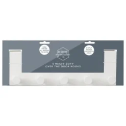 B&M Heavy Duty Over The Door Hooks 5pk