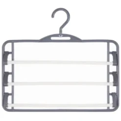 B&M Swivel Hook Trouser Hangers 2pk -Cheap Warm House Furnish Store 389260 home organisation co 2pk trouser hangers 3