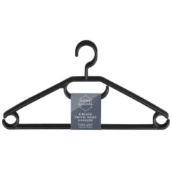 B&M Swivel Hook Hangers 8pk - Black