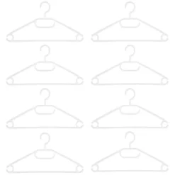 B&M Swivel Hook Hangers 8pk - White -Cheap Warm House Furnish Store 389279 home organisation 8pk swivel hook hangers white 2