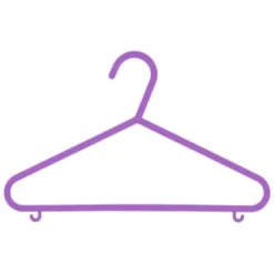 B&M Children's Hangers 10pk - Pastel -Cheap Warm House Furnish Store 389289 home organisation co 10pk childrens hangers girl 3