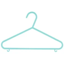 B&M Children's Hangers 10pk - Pastel -Cheap Warm House Furnish Store 389289 home organisation co 10pk childrens hangers girl 4