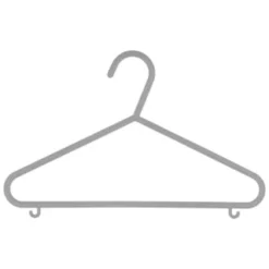 B&M Children's Hangers 10pk - Pastel -Cheap Warm House Furnish Store 389289 home organisation co 10pk childrens hangers girl 6