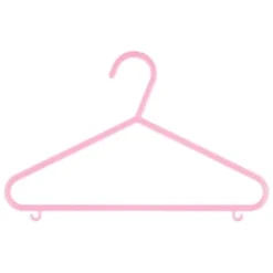 B&M Children's Hangers 10pk - Pastel -Cheap Warm House Furnish Store 389289 home organisation co 10pk childrens hangers girl 7