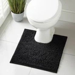 B&M Signature Noodle Pedestal Mat - Black