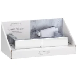 B&M Chrome Fitted Towel Ring -Cheap Warm House Furnish Store 389953 chrome fitted towel holder 5