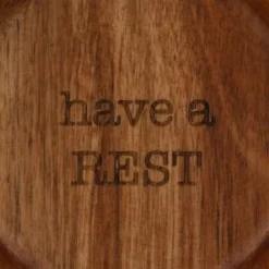 B&M Acacia Spoon Rest -Cheap Warm House Furnish Store 390141 acacia spoon rest 3