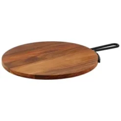B&M Urban Paradise Acacia Pizza Board -Cheap Warm House Furnish Store 390149 acacia pizza serve board