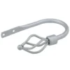B&M Small Silver Twist Curtain Hold Backs 2pk