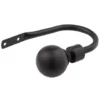 B&M Matt Black Orb Curtain Hold Backs 2pk
