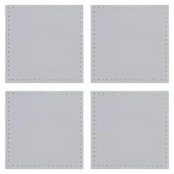 B&M Reversible Leatherette Coasters 4pk -Cheap Warm House Furnish Store 390399 4pk reversible leatherette coasters 2