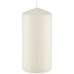 Unscented Pillar Candles 4pk -Cheap Warm House Furnish Store 391227 pillar candles 4pk 2