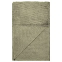 Simply Everyday Waffle Throw - Sage -Cheap Warm House Furnish Store 391559 simply waffle throw sage