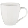 Jumbo Dot Embossed Mug - White