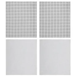 Microfibre Tea Towels 4pk - Check -Cheap Warm House Furnish Store 392131 simply everyday 4pk microfibre tea towels 45x65cm check 2