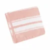 B&M Newbury Stripe Bath Towel - Blush